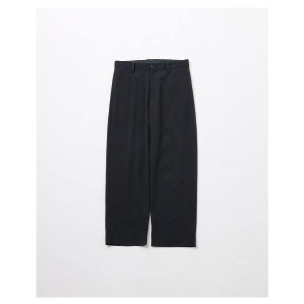 画像1: FOLL       wool poly everyday trouser・dark navy (1)