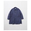 画像4: FOLL       cotton washed journey coat・faded navy (4)