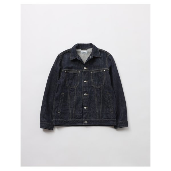 画像1: FOLL       everyday denim jacket・indigo (1)