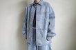 画像19: phebus       WASHI DENIM JACKET・ICE BLUE (19)