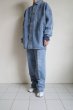 画像15: phebus       WASHI DENIM JACKET・FADE BLUE (15)