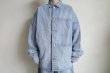 画像12: phebus       WASHI DENIM JACKET・ICE BLUE (12)