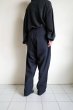 画像10: FOLL       wool poly everyday trouser・dark navy (10)