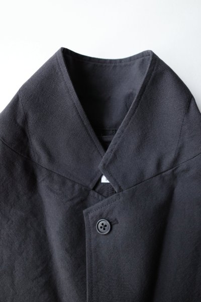 画像2: FOLL       wool paper daily jacket・dark navy