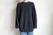 画像5: FOLL       summer wool wardrobe sweater・charcoal (5)