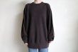 画像7: FOLL       summer wool wardrobe sweater・brown (7)