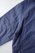 画像11: FOLL       cotton washed journey coat・faded navy (11)