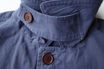 画像2: FOLL       cotton washed journey coat・faded navy