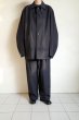 画像8: FOLL       wool paper daily work jacket・dark navy (8)