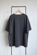 画像3: phebus       LAYERED T-SHIRTS・CHARCOAL×IVORY S5 (3)