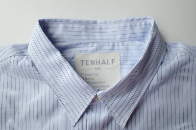 画像1: TENHALF       DOKING SHIRT・BLUE