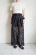 画像8: naokitomizuka      Lace  pants ・black (8)