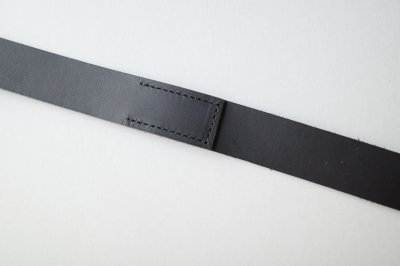 画像2: FOLL       firstclass leather basic belt・black