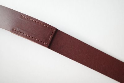 画像2: FOLL       firstclass leather basic belt・brown