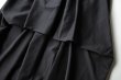 画像6: ANTHEM A        COTTON SILK DRAPE BUSTLE DRESS・BLACK (6)