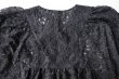 画像10: naokitomizuka      Lace  one piece・black (10)