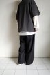 画像17: phebus       LAYERED T-SHIRTS・CHARCOAL×IVORY S5 (17)