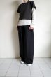 画像13: phebus       LAYERED T-SHIRTS・CHARCOAL×IVORY S1 (13)