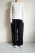 画像18: phebus       LAYERED T-SHIRTS・CHARCOAL×IVORY S1 (18)