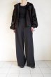 画像9: ANTHEM A        WOOL RAYON TROPICAL NO-BRAINER PANTS・BLACK (9)