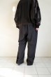 画像13: ANTHEM A        WOOL RAYON TROPICAL NO-BRAINER PANTS・BLACK (13)