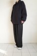 画像10: ssstein          GRADATION PLEATS TWIST SLEEVE ZIP JACKET ・BLACK (10)