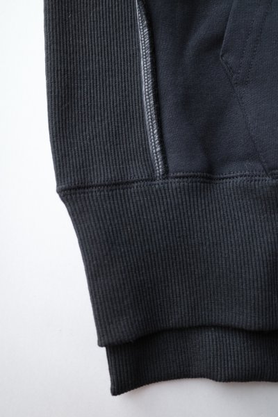 画像2: UNTRACE        ZIP HOODIE・BLACK