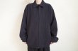 画像6: ssstein          GRADATION PLEATS TWIST SLEEVE ZIP JACKET ・BLACK (6)