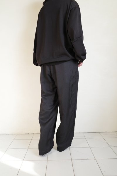画像12: ssstein         WOOL SILK KNIT TUCKED LS・BLACK (12)