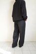 画像12: ssstein         WOOL SILK KNIT TUCKED CARDIGAN・BLACK (12)