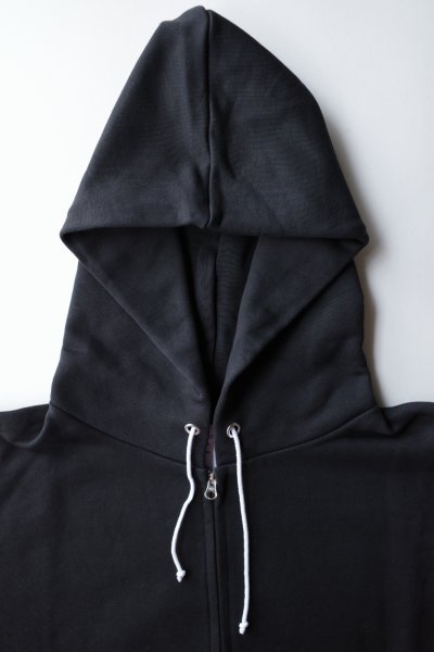 画像1: UNTRACE        ZIP HOODIE・BLACK