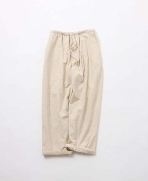 画像1: FOLL       cotton linen pyjama pants・natural (1)