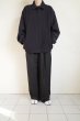 画像9: ssstein          GRADATION PLEATS TWIST SLEEVE ZIP JACKET ・BLACK (9)