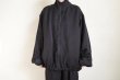 画像7: ssstein         VIS/LI TWILL SHIRRED LIGHT ZIP  JACKET ・BLACK (7)