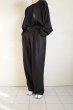 画像8: ssstein          VIS/LI TWILL WIDE EASY TROUSERS・BLACK (8)