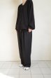 画像10: ssstein         WOOL SILK KNIT TUCKED CARDIGAN・BLACK (10)