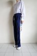 画像12: BODYSONG.      VINTAGE DENIM/T-SHIRT RECONSTRUCTION TRACK DOUBLE KNEE PANTS B (12)