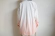 画像10: FOLL       cotton serge gradation shirt・pink (10)