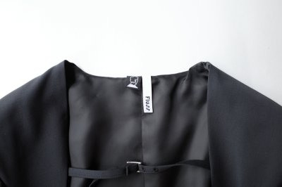 画像1: fluss       tailored bolero・black