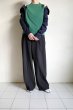 画像14: fluss       holter neck long sleeve T-shirts・navy/green (14)