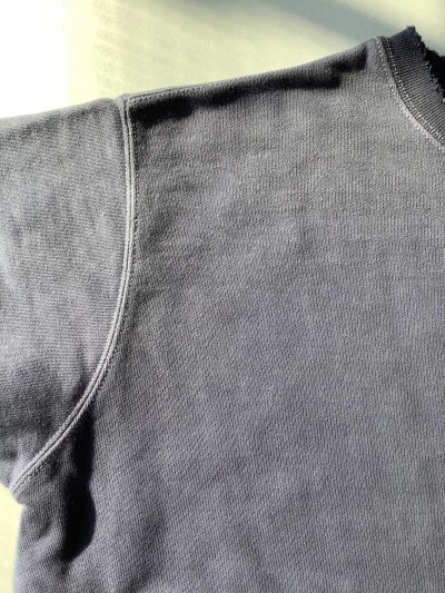 画像3: THE JEAN PIERRE       pigmentgrunge destoy sweatshirt・fade navy