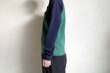 画像8: fluss       holter neck long sleeve T-shirts・navy/green (8)