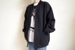 画像15: RELAX FIT       リラックスフィット ”Gildan sweat Blouson“ ・ブラック (15)