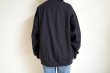 画像9: RELAX FIT       リラックスフィット ”Gildan sweat Blouson“ ・ブラック (9)