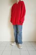 画像11: RELAX FIT       リラックスフィット ”Gildan sweat Blouson“ ・レッド (11)