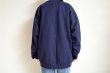 画像9: RELAX FIT       リラックスフィット ”Gildan sweat Blouson“ ・ネイビー (9)