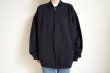 画像7: RELAX FIT       リラックスフィット ”Gildan sweat Blouson“ ・ブラック (7)