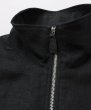 画像2: FOLL       wet linen track jacket・black (2)