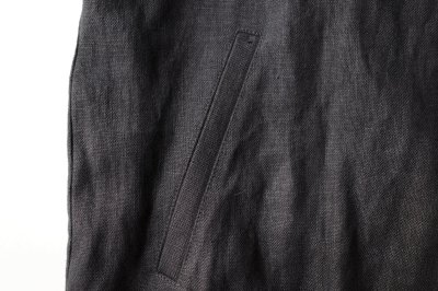 画像3: FOLL       wet linen track jacket・black