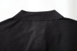 画像8: FOLL       washable wool knit shirt・black (8)